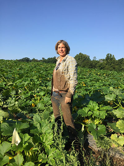 amy in field